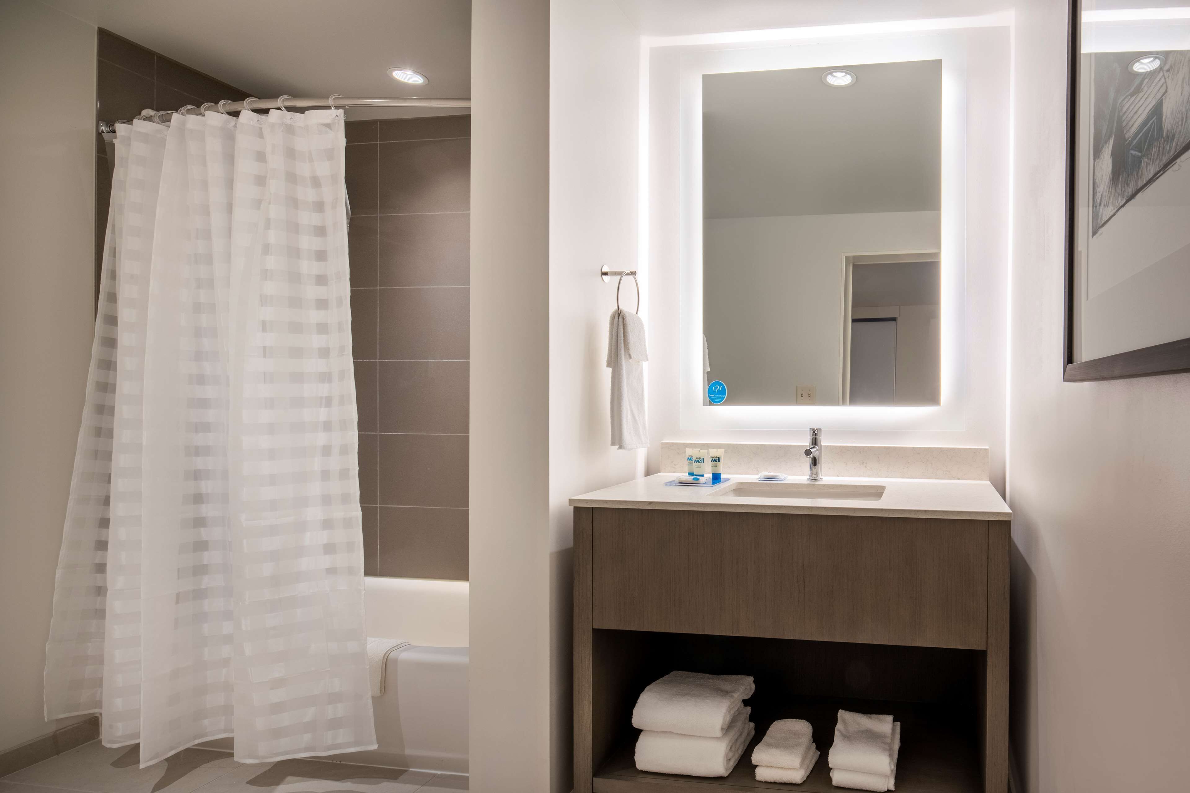 free toiletries, hair dryer, towels, soap