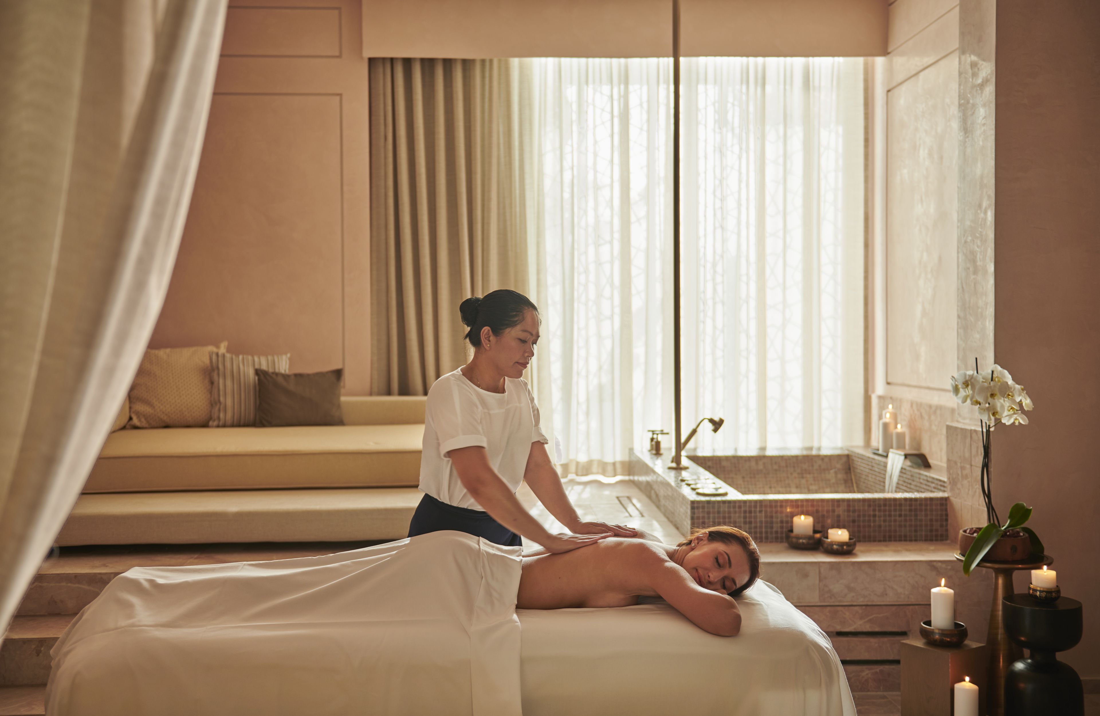 couples treatment room(s), steam room, turkish bath/hammam