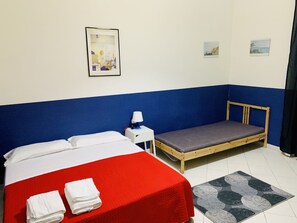 Apartment, 1 Double Bed, Kitchenette | Premium bedding, minibar, desk, soundproofing - Flyresidence Garibaldi (Naples)