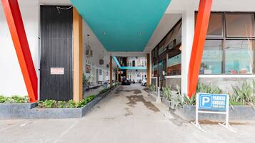 Façade de lâhĂ©bergement