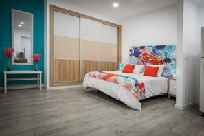 1 makuuhuone, äänieristys, silitysrauta/-lauta, Wi-Fi