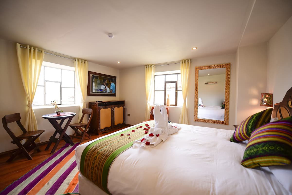 in-room safe, desk, blackout curtains, iron/ironing board