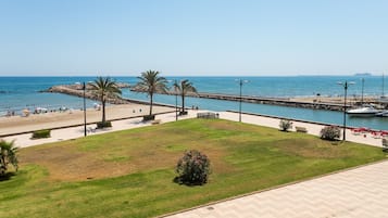 Accommodatie ligt op het strand