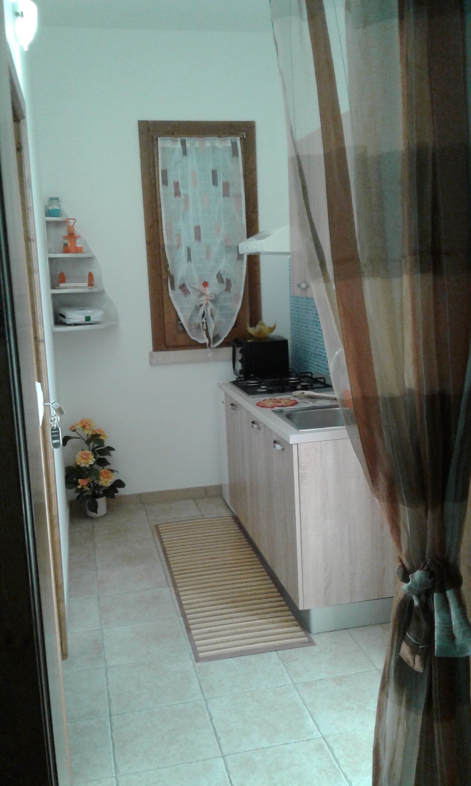 Fridge, microwave, stovetop, toaster