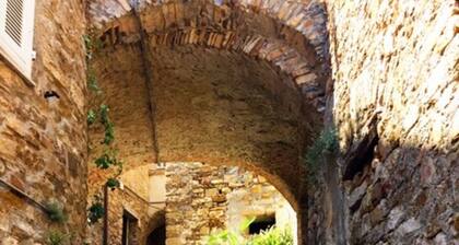 Costarainera typical Ligurian village between Sanremo and Imperia-terrace overlooking the sea WI-FI