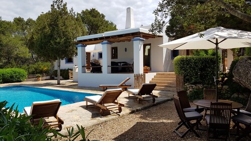 Schönes Haus in Ibiza in natürlicher Umgebung, WIFI, BBC, Pool, umweltfreundlich