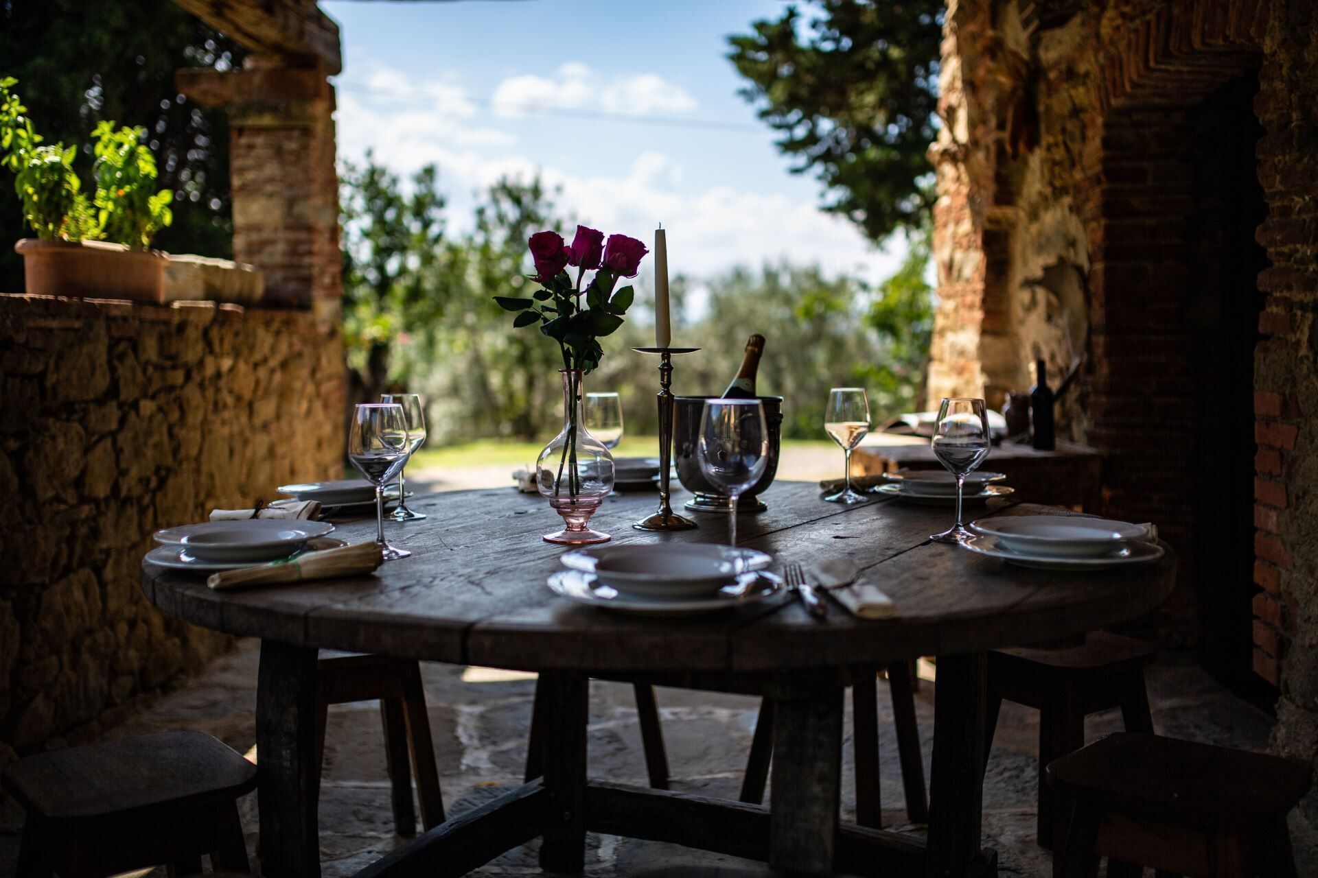 Ristorazione all'aperto