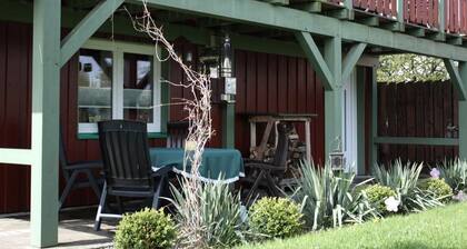 Ferienhaus mit Blick auf den Buchenwald