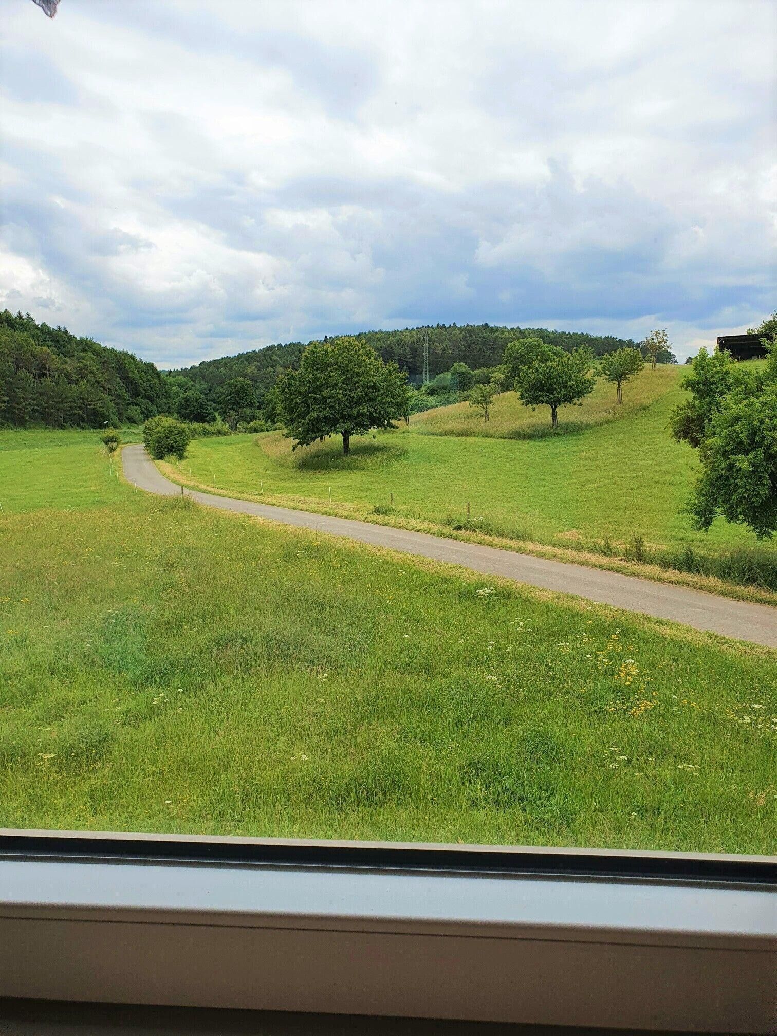 Ausblick aus dem Ferienhaus.