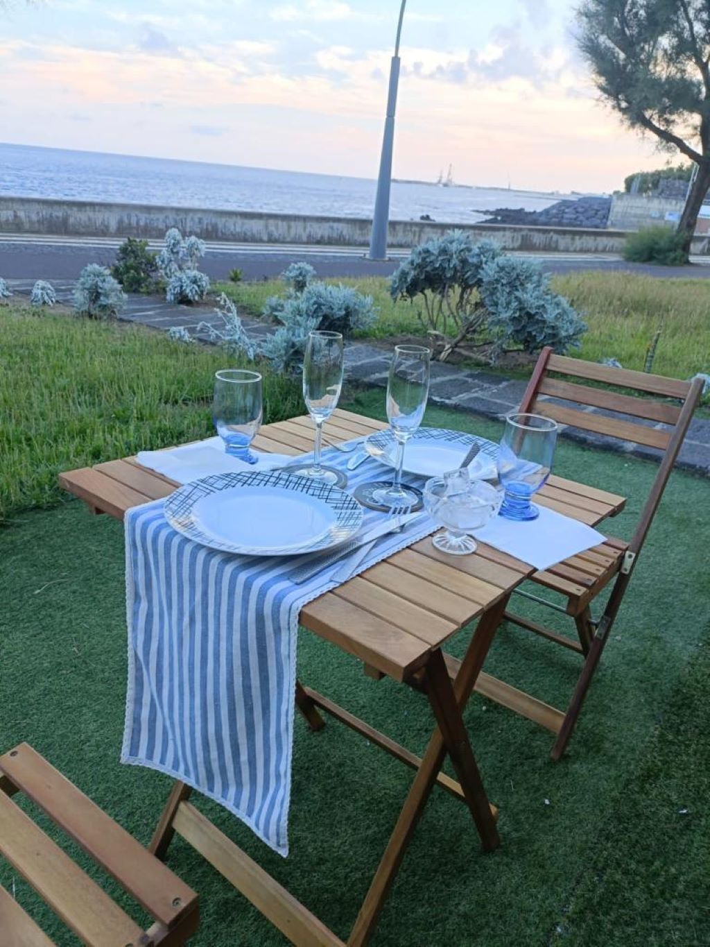 Zona de lazer no exterior