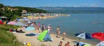 4 star romantic villa, just a minute walk to the beach, heated pool.