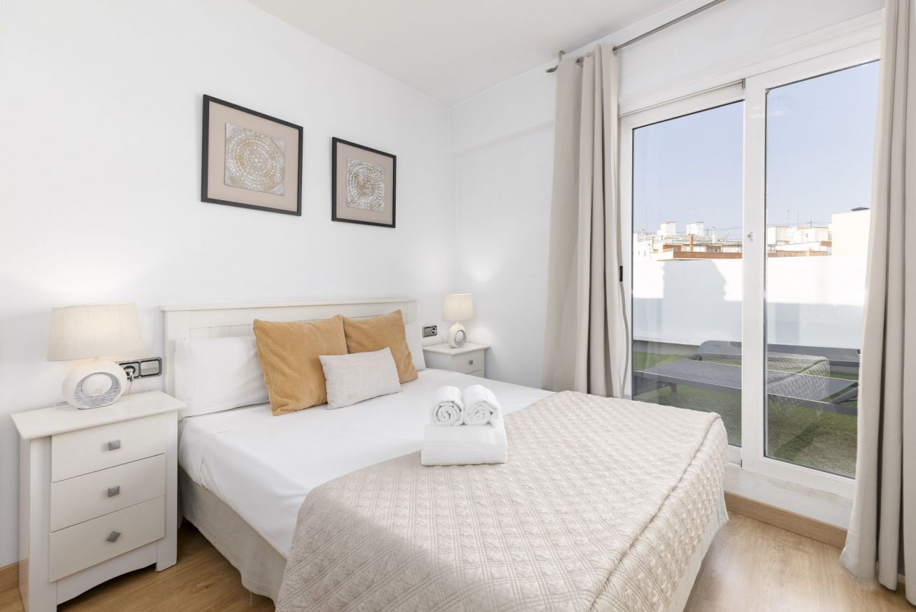 2 slaapkamers, een kluis op de kamer, een strijkplank/strijkijzer