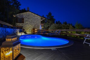 Outdoor pool - VillaSubasioRelax, panoramic villa with swimming pool, natural park, Spello, Assisi (Spello PG)