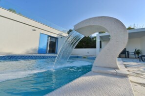 Pool - Villa Anna with roof terrace and pool (Vinjerac)