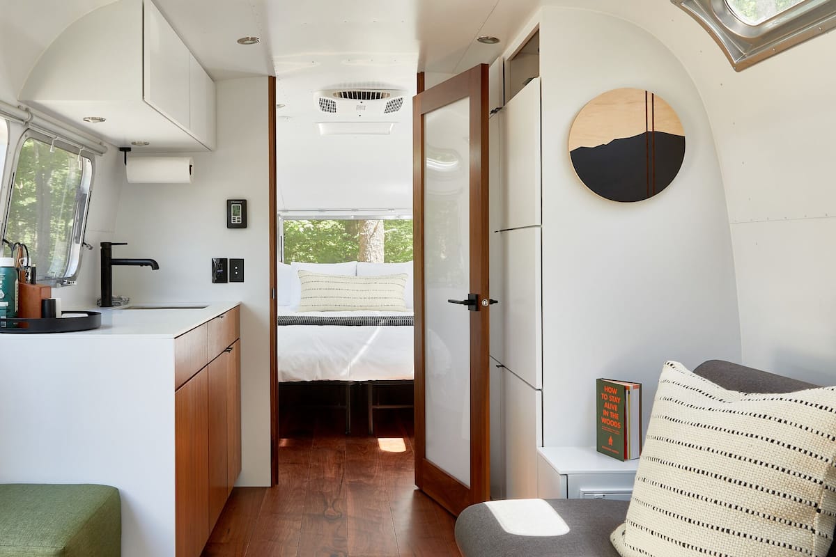 Suite (Airstream) | 1 bedroom, premium bedding, memory foam beds, individually furnished