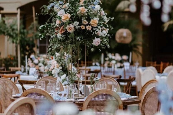 Utendørs bankettområde