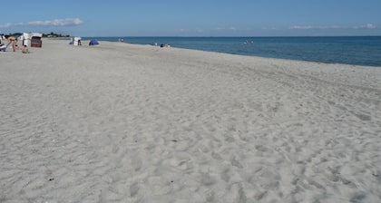 Spacious holiday home with panoramic views over the Baltic Sea - secluded location with large garden