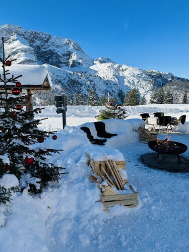 Private apartment in the Dolomites: 2-8 persons