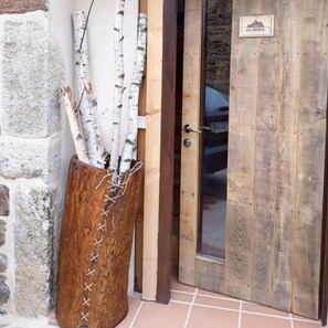 Entrada de la propiedad