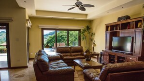 Ferienhaus, Mehrere Betten, Nichtraucher | Wohnbereich