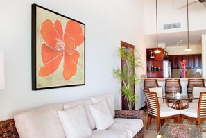 Room, 1 Double Bed, Non Smoking | Living area | LCD TV