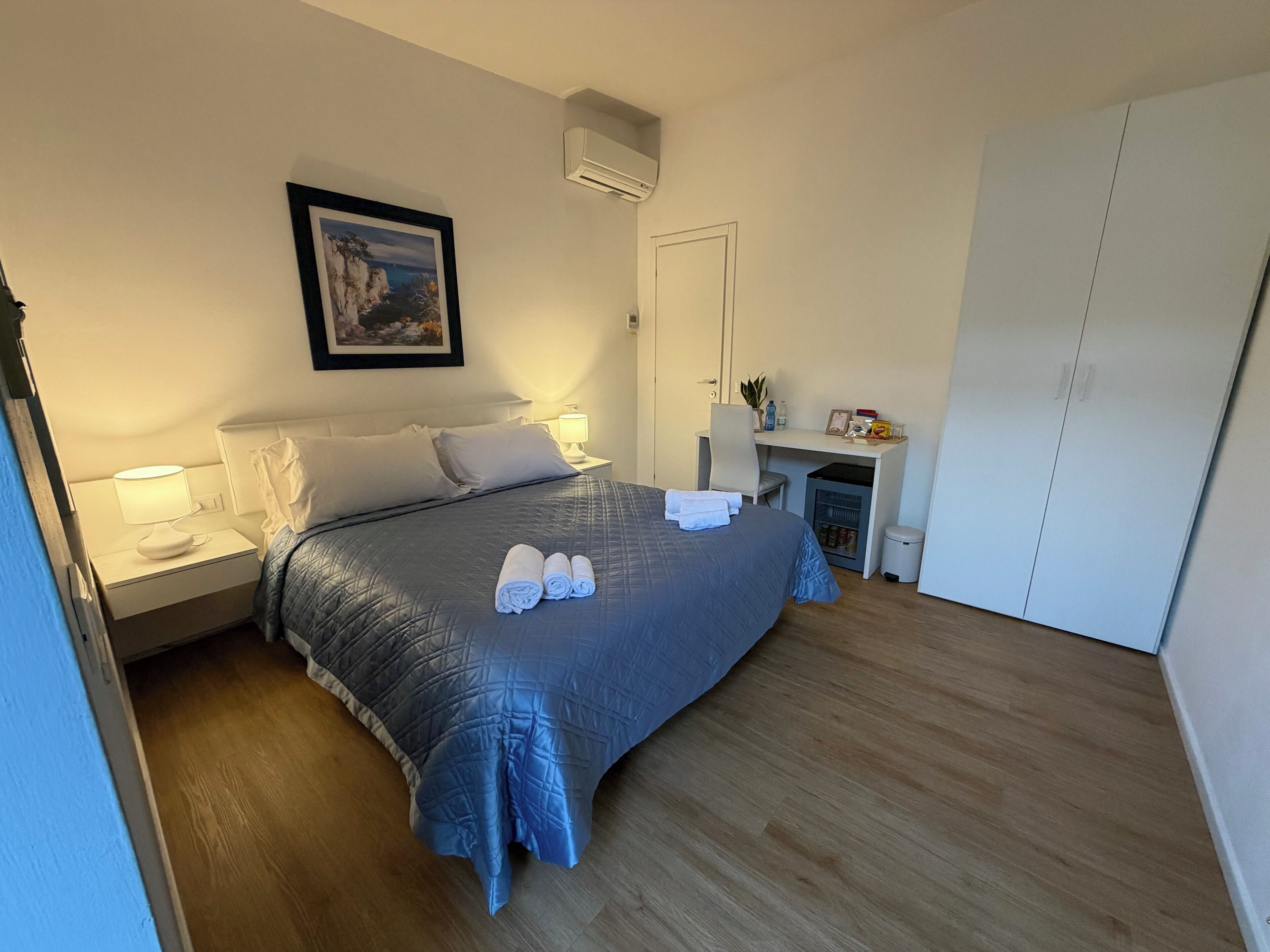 Desk, blackout drapes, free WiFi, bed sheets