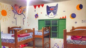 Economy Shared Dormitory, Multiple Beds, Non Smoking | WiFi (free), bed sheets - Sumé Hostel (Sao Thome das Letras)
