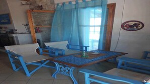 Dining - Quaint natural stone house with pool special price winter 2024/spring 2025 (Falanthi)