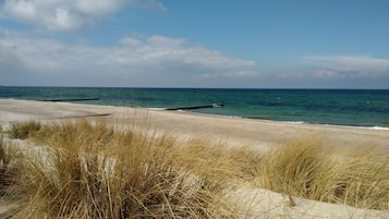 Tæt på stranden