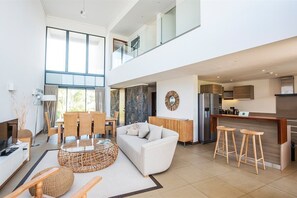 Living room - Life in Blue Azuri Residences (Roches Noires)