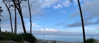 * Pequeños erizos * Alquiler de vacaciones - Central y ostseenah con balcón y conexión Wi-Fi E-Bici