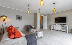 Fernseher, Kamin