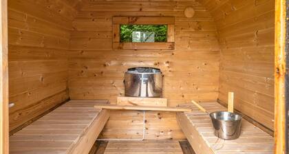 Preciosa casa en Juelsminde con sauna