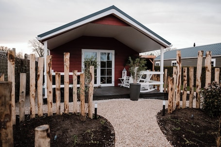Terrace/patio. 6-person Veluwe lounge with private sauna