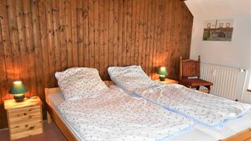 2 slaapkamers, beddengoed