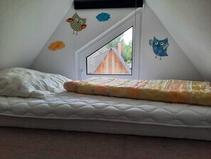 3 soveværelser, weekendseng