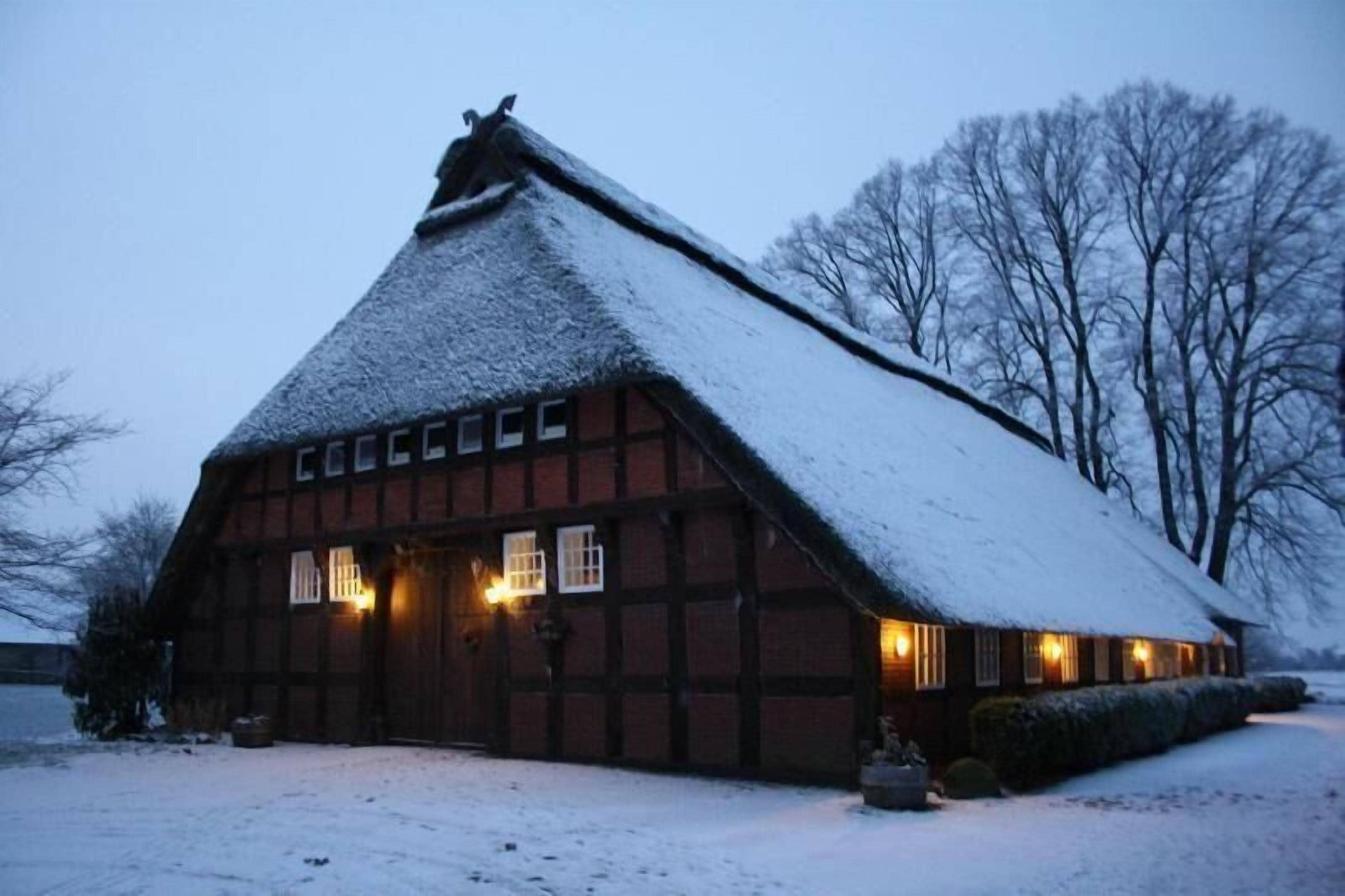 Das Bauernhaus im Winter