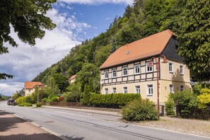 Exterior - comfortable apartment on the Elbe / Apartment "Falkenstein" (Postelwitz)