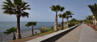 Vannkanten leilighet i La Caleta de Inte / Garachico-Gd Sør wifii terrasse