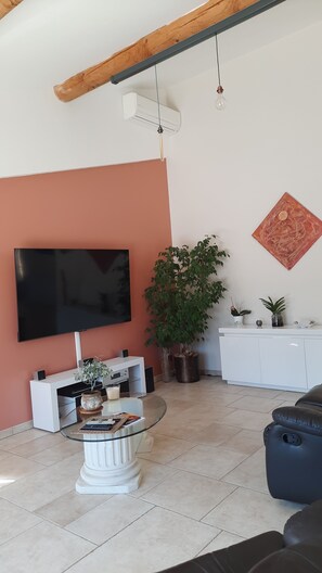 Smart TV, DVD player, ping pong, books - BONNIEUX 4* house on 5500m wooded plot. (Bonnieux)