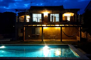 Outdoor pool - Villa with private pool - vineyard view, beach 8 mn away (Fréjus)