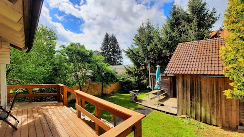 Cozy evenings in the log cabin, by the fireplace and in the wood-fired Finnish sauna