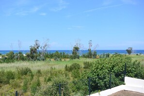 Vue sur la plage/l’océan