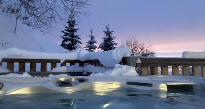 GRAND CHALET ALPAGE komfortable auf den Skipisten mit Sauna