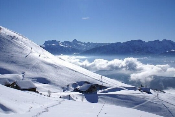 CHALET au CENTRE sur la PHOTO