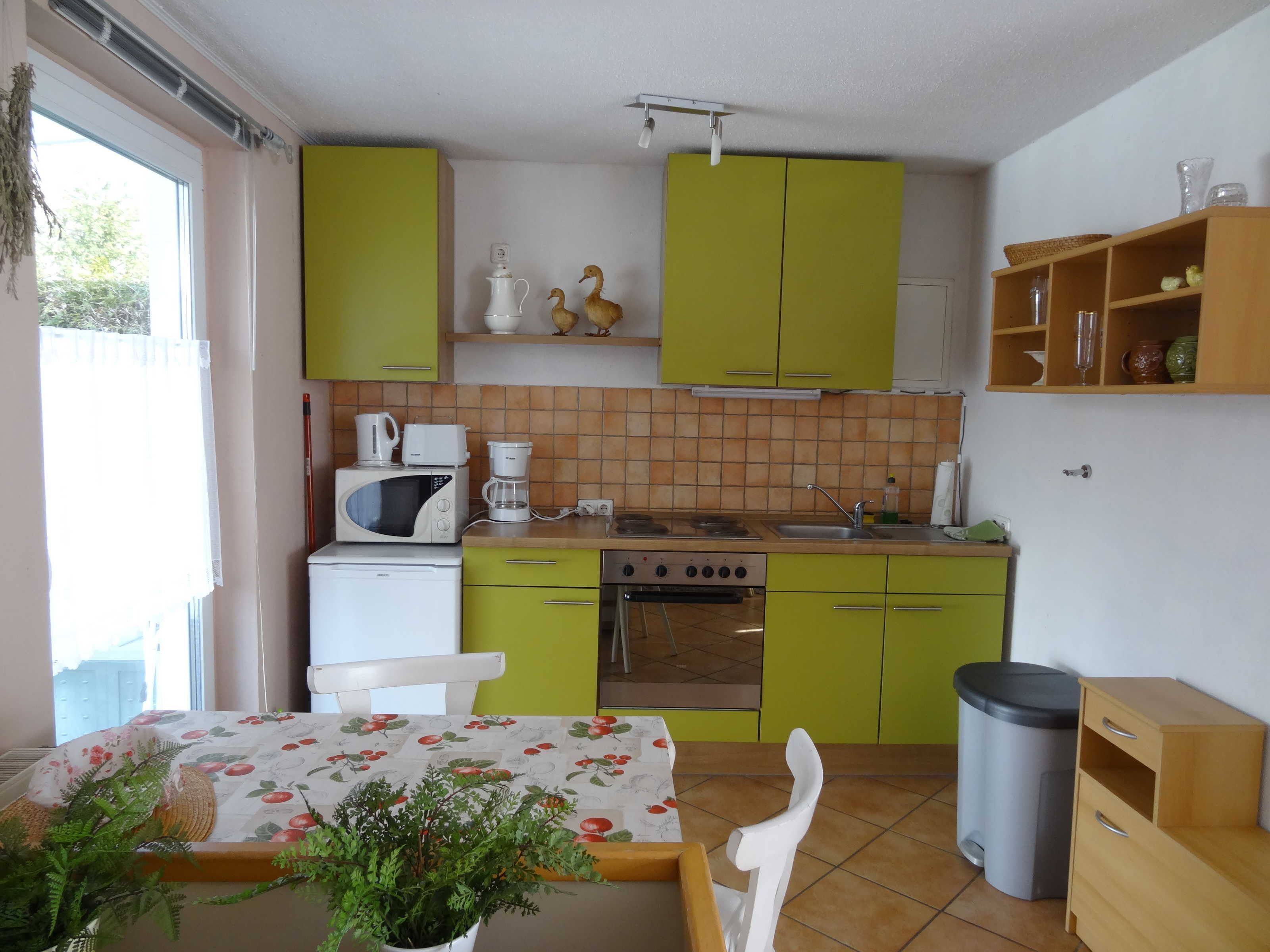 Frigorífico y microondas