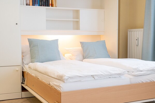 1 soverom, reiseseng for barn, wi-fi og sengetøy