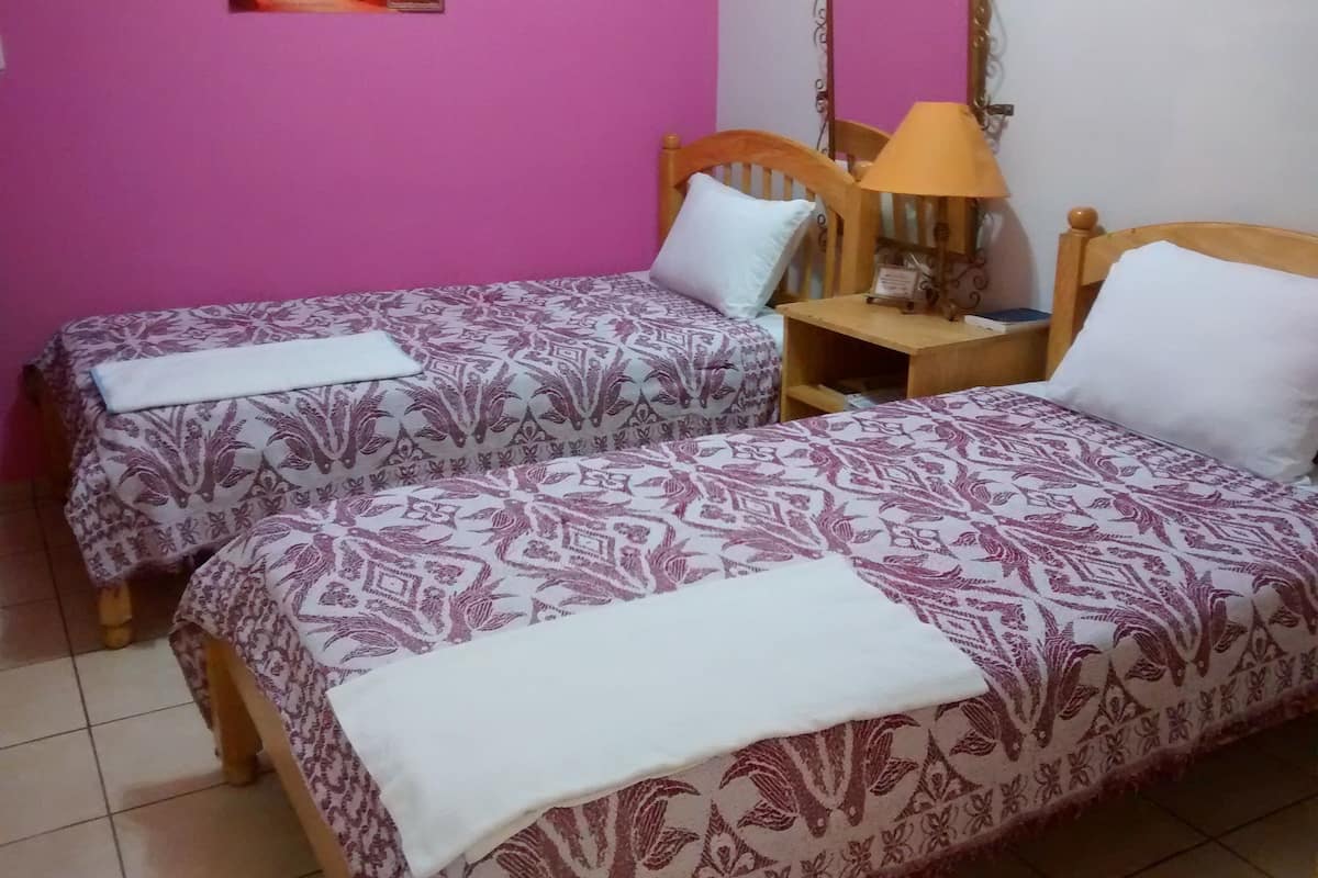 Twin Room, 2 Twin Beds, Fan | Free WiFi, bed sheets