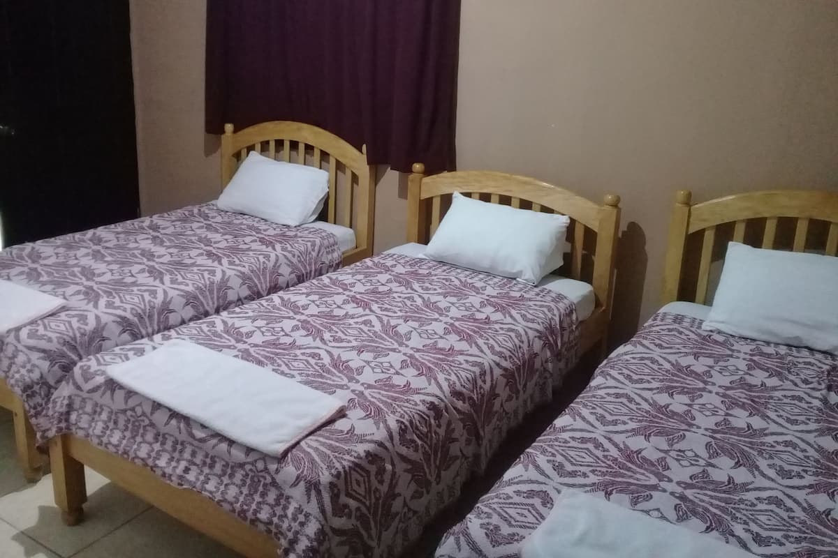 Free WiFi, bed sheets