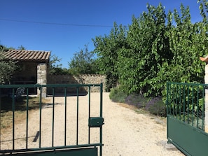 Àrea exterior de l'allotjament